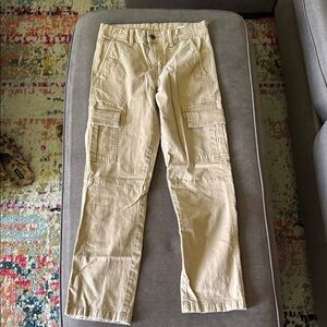 The Children's Place Tan Cargo Pants with Straight Leg